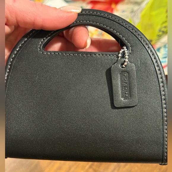 Coach Top Handle Card Case Crossbody Bag - Picture 2 of 9
